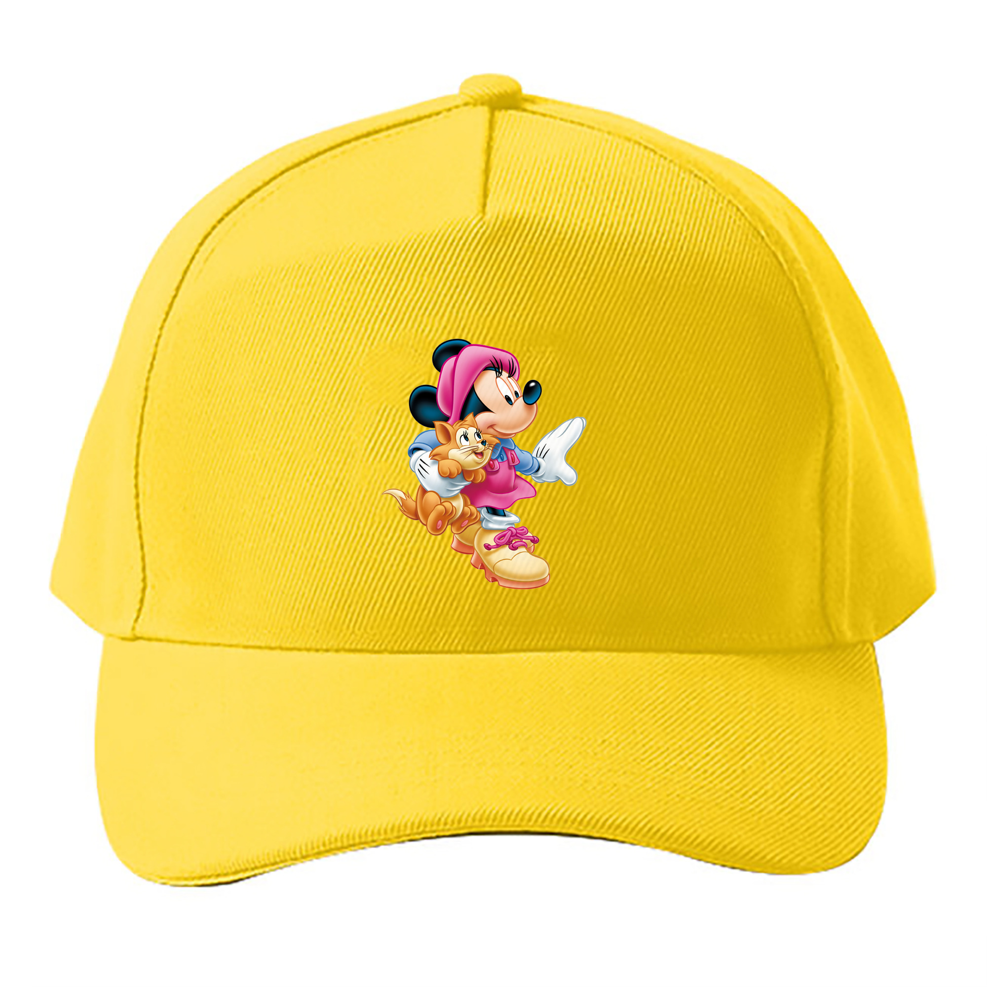 （画像用） ミッキーマウス Mickey Mouse ベースボールキャップ 綿100％ 男女兼用 帽子 スポーツ